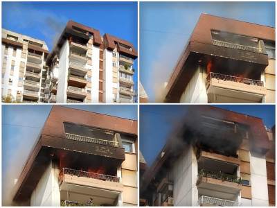  POŽAR U CENTRU BEOGRADA 