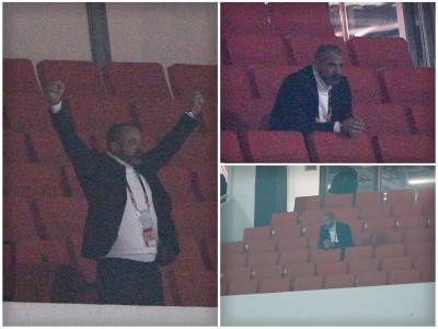  STANKOVIĆ VIDEO SJAJNU ZVEZDU, A IGRAČI VIDELI NJEGA: Ovako je trener crveno-belih pratio meč iz lože stadiona (FOTO) 