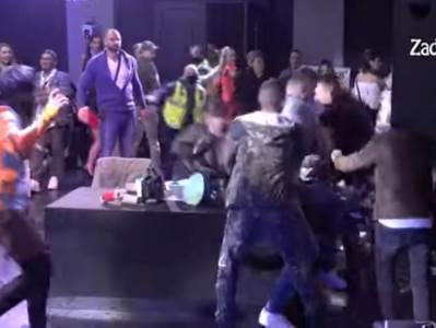  KRISTIJAN NASRNUO NA MILJANU: NASTAO TOTALNI HAOS! Obezbeđenje ga jedva zaustavilo! Pljuvali se i polivali (VIDEO) 