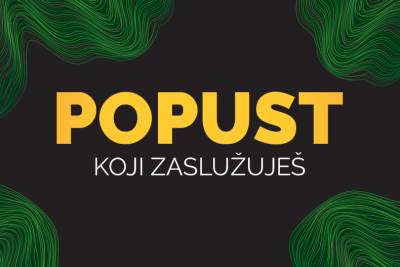 POPUST KOJI ZASLUŽUJEŠ: PLAĆAJ VISA KARTICOM I UŠTEDI 