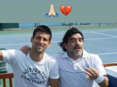  NOVAK SE OD MARADONE OPROSTIO ČUVENOM FOTOGRAFIJOM: Ovako je "El Pibe" govorio o Đokoviću, obožavao ga je! 