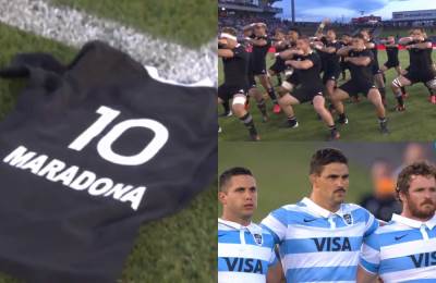  DA SE NAJEŽIŠ - HAKA ZA MARADONU: Pogledajte ratni ples za velikog Dijega! 