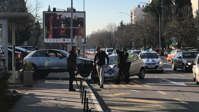  HAOS U CENTRU PODGORICE! Sudarilo se troje kola! (FOTO,VIDEO) 
