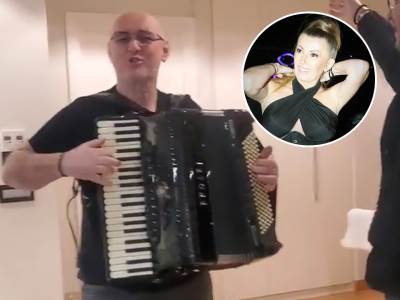  VIKI MILJKOVIĆ SLAVI 46. ROĐENDAN, A SUPRUG UZ HARMONIKU PORUČUJE: "Nema sluha, ali peva"! (VIDEO) 