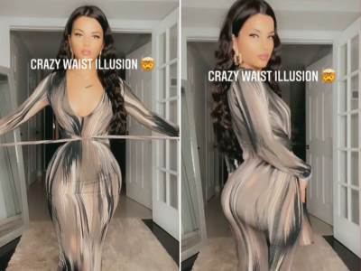  HALJINA ZALUDELA INTERNET: Svi se pitaju gde joj nestane struk?! (VIDEO) 