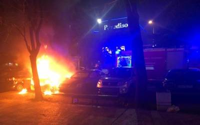  ZAPALJEN AUTOMOBIL ŠLJUKINOG TELOHRANITELJA? 