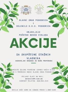  Počinje novi ciklus akcije uređenja zelenih površina za Skupštine etažnih vlasnika 