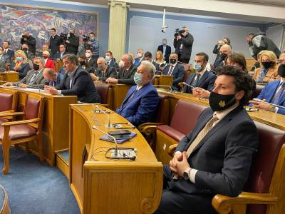  sastanak krivokapića i lidera vecine niko nije dosao na sastanak kod krivokapica 