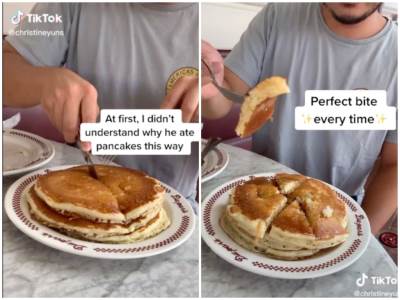  POKAZAO KAKO JEDE PALAČINKE I NAPRAVIO HAOS: Kada vidite razlog, i vi ćete ih ovako jesti! (VIDEO) 