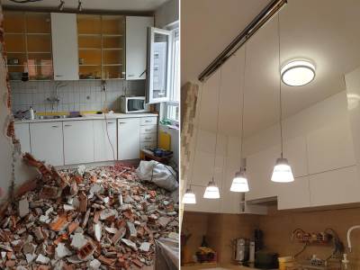  "IZGLEDA KAO DA JE POGODIO ZEMLJOTRES": LJudi šokirani slikama pre i posle renoviranja kuhinje - razlika je ogromna 