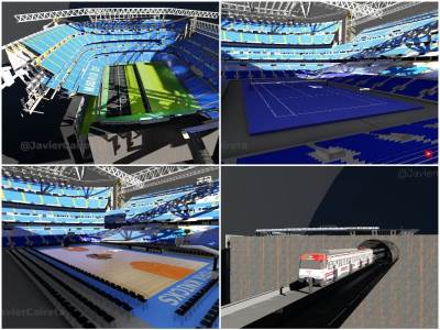  REAL DOBIJA SPEKTAKULARNI STADION I SVOJ VOZ! Pokretni teren, duboke etaže, tenis, košarka, hokej, koncerti (VIDEO 