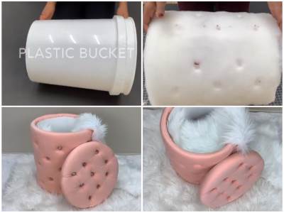  OD PLASTIČNE KANTE DO PRELEPOG TABUREA: Ideja koja je oduševila više od 2 miliona ljudi! (VIDEO) 