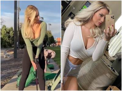  MUŽ KAŽE POKAŽI DEKOLTE, A MAMA ME UHVATILA DA VARAM: Najseksi golferka poreklom iz Hrvatske nastavlja da šokira! (FOTO) 