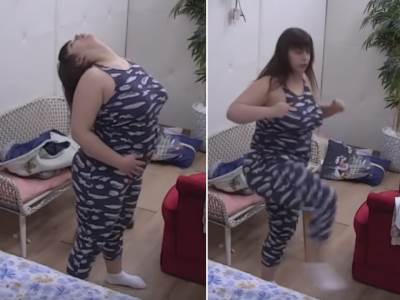  "FITNES MILJANA" SE BACILA NA VEŽBANJE: Kad ona to radi, snimak odmah obiđe društvene mreže! (VIDEO) 