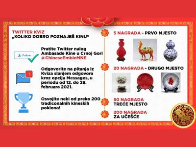  POČELA JE GODINA BIVOLA PO KINESKOM HOROSKOPU: Twitter kviz i preko 200 poklona povodom Lunarne Nove 