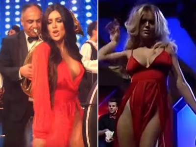  HAOS NA INTERNETU - ALBANSKA PEVAČICA ISKOPIRALA STANIJU: Srpska starleta haljinu sa šlicevima nosila pre 4 godine! FOTO 