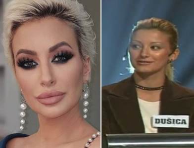  FOTKE DUŠICE JAKOVLJEVIĆ PRE OPERACIJA ŠOKIRALE SVE: "Sredila" usta, grudi, obrve - pogledajte kako je izgledala! (FOTO) 