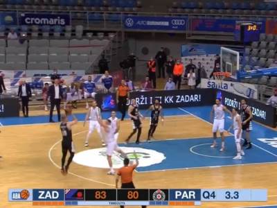  JARAMAZ UZALUD SPASAVAO PARTIZAN U HRVATSKOJ: Pogledajte trojku za produžetak na sekund do kraja! (V 