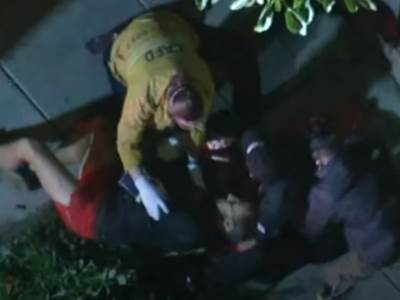  REPETIRANJE PIŠTOLJA, PUCANJ, A ZATIM JAUK I ZAPOMAGANJE: Pogledajte snimak ranjavanja Gaginog šetač 