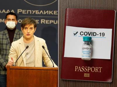  SRBIJA ĆE BITI SPREMNA ZA KOVID PASOŠE: Ana Brnabić iznenađena odlukom  EU - to je suprotno evropski 