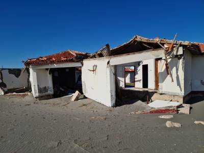  Ada Bojana bungalovi nevrijeme sanacija Ade Bojane Ulcinj Velika plaža 