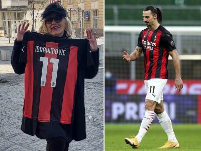  NADA TOPČAGIĆ SA DRESOM ZLATANA IBRAHIMOVIĆA: Nasred ulice pozirala sa loptom i brojem 11! (FOTO) 