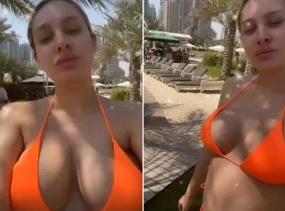  SKINULA SE U KUPAĆI U 7. MESECU TRUDNOĆE: Novi snimak Lune Đogani - stomak raste, a grudi i dalje u prvom planu! (VIDEO) 