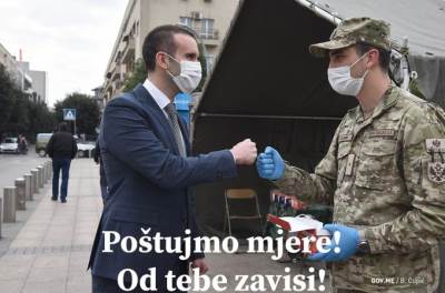  Spajić: Preko 1.000 opomena građanima 