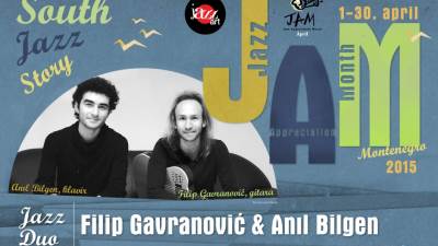  Džez duo Filip Gavranović i Anıl Bilgen u KIC-u 