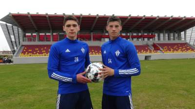  Aleksa Ćetković i Viktor Đukanović fk budućnost 