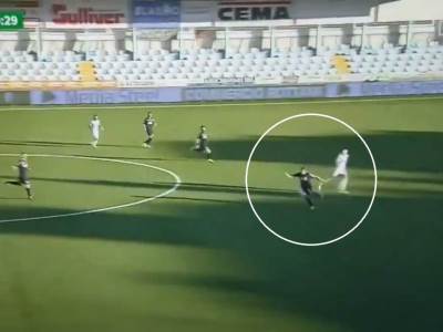  serija b gol sa 70 metara video 