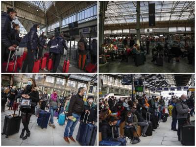  TOTALNI HAOS U PARIZU: Građani beže iz grada, masovno odlaze uoči nove blokade! FOTO 