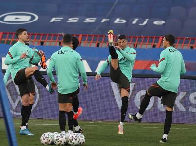  srbija portugal ronaldo na stadijonu zvezde 