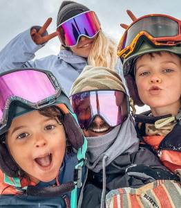  porodicna avantura snoubording 