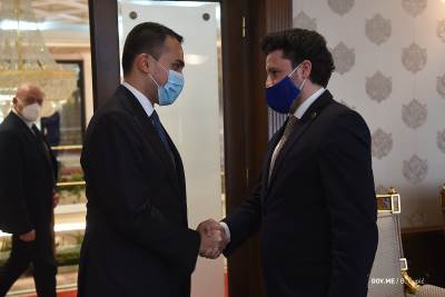  abazovic se sastao sa di majom 