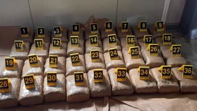  PRONAĐENO 39 KILOGRAMA MARIHUANE policija crna gora 