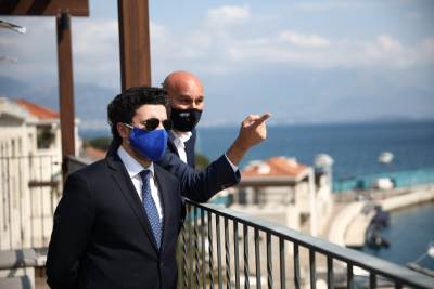  dritan abazovic u herceg novom obisao Porto Novi 