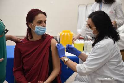  broj vakcinisanih crna gora  