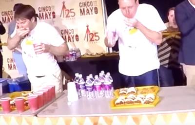  AMERIKANAC SE UGUŠIO TOKOM TAKMIČENJA U JEDENJU TAKOSA: Sin tuži organizatore 