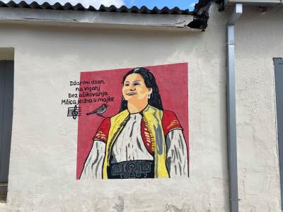  mural ksenije cicvaric u podgorici 