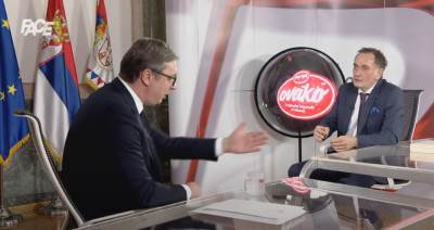  aleksandar vucic face tv intervju o crnoj gori i milu djukanovicu velokoj srbiji i dodiku 