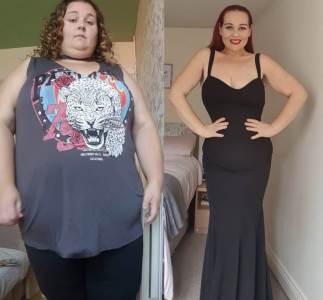  Sa 165 kilograma uspela je da težinu dovede ispod 90 