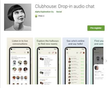  Aplikacija Clubhouse na androidu 