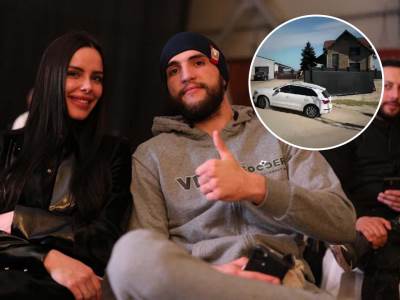  Veljko Ražnatović i Bogdana Rodić u titelu 