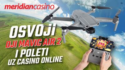  meridian te diže u nebo dron 