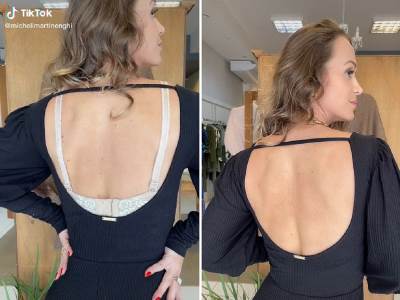  kako sakriti brushalter ispod majice otvorenih ledja 