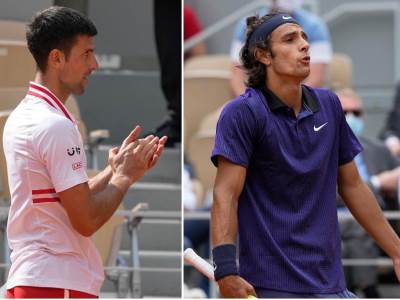  Lorenco Muzeti novak djokovic roland garos 