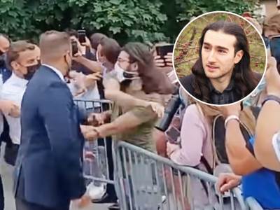  ošamario makrona sad ga čeka robija 