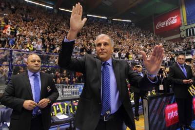  zeljko obradovic trener partizana 