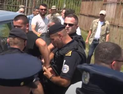  risto jovanovic uhapsen na kosovu  